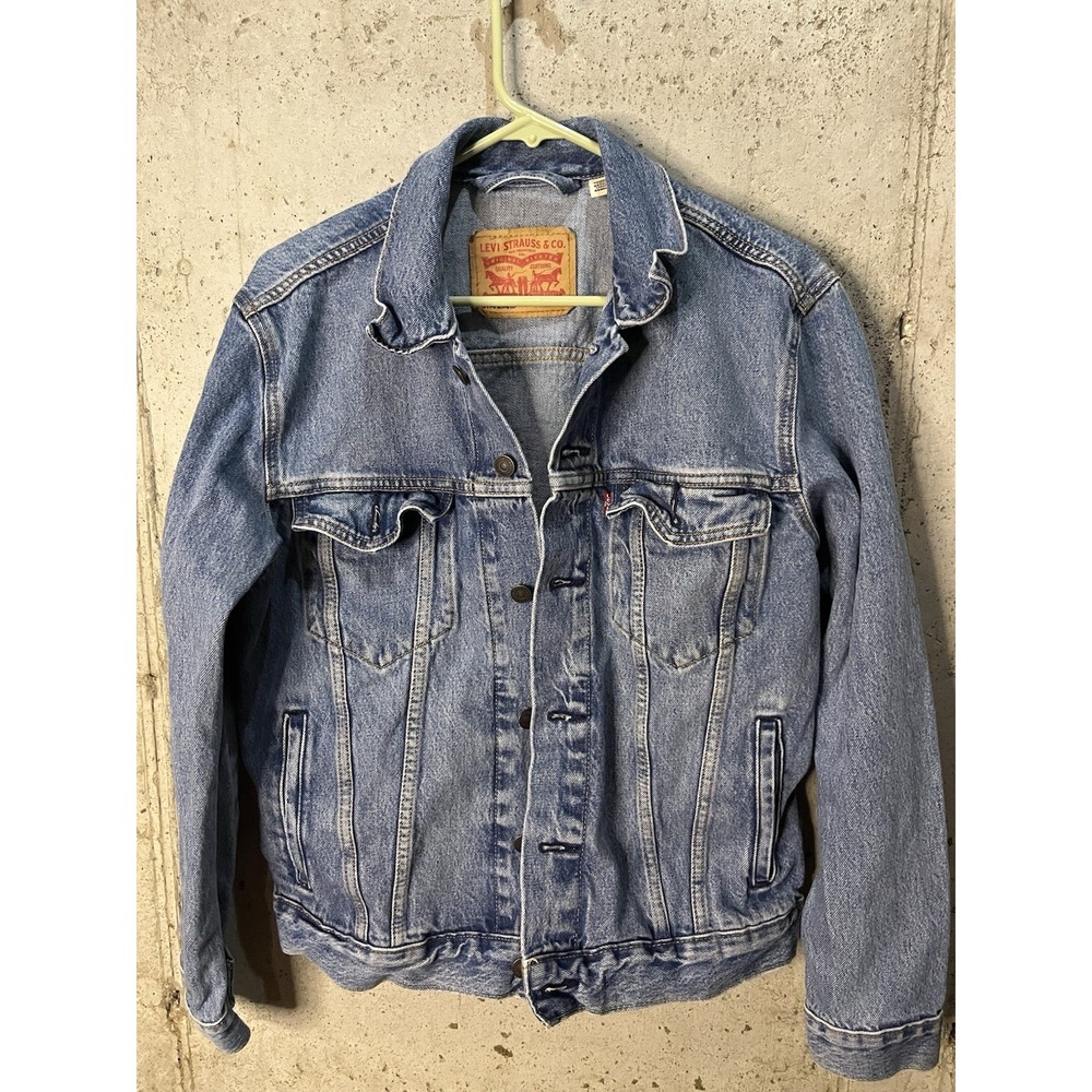 Levi's Trucker‎ Jean Jacket Men's Small Denim Western Streetwear